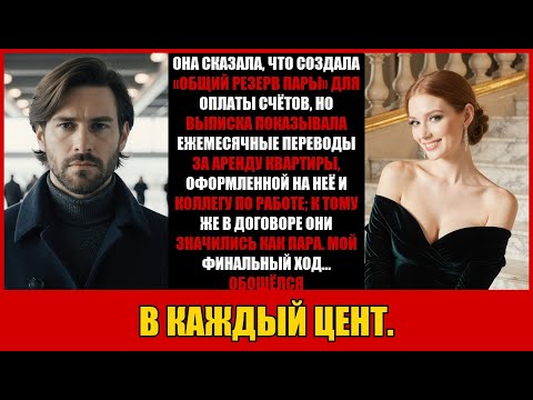 Видео: ОНА СКАЗАЛА, ЧТО СОЗДАЛА «ОБЩИЙ РЕЗЕРВ ПАРЫ» ДЛЯ ОПЛАТЫ СЧЁТОВ, НО ВЫПИСКА ПОКАЗЫВАЛА ЕЖЕМЕСЯЧНЫЕ...
