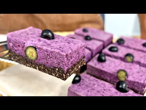 Видео: 🫐Летний веганский десерт. Торт за 5 минут БЕЗ ДУХОВКИ / БЕЗ сахара / Без лактозы / Без глютена