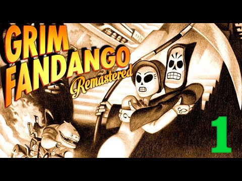 Видео: МИР ПО ТУ СТОРОНУ! | Серия 1 | Grim Fandango / Мрачное Фанданго