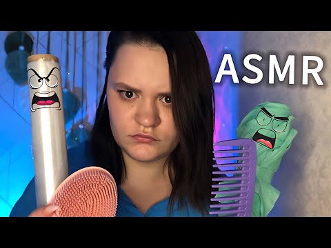 Видео: БЫСТРЫЙ и АГРЕССИВНЫЙ АСМР😡🫨, рандомные триггеры (FAST and AGGRESSIVE ASMR😡🫨, random triggers)