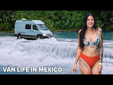 Видео: Водопады и аварии | Van Life в Сан-Луис-Потоси, Мексика