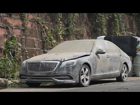 Видео: Глубокая реставрация и ремонт Mercedes S Series 2006 года - Mercedes Restoration