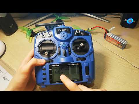 Видео: Начальная настройка betaflight, opentx с аппаратурой frsky x9lite. Настройка каналов в betaflight.