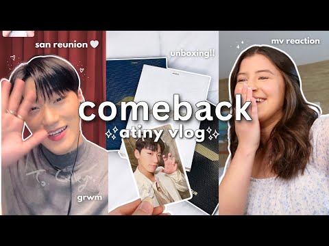 Видео: ВЛОГ ВОЗВРАЩЕНИЯ ATEEZ ✧₊⁺ | золотой час, часть 1 *звонок фаната, реакция на клип, распаковка аль...