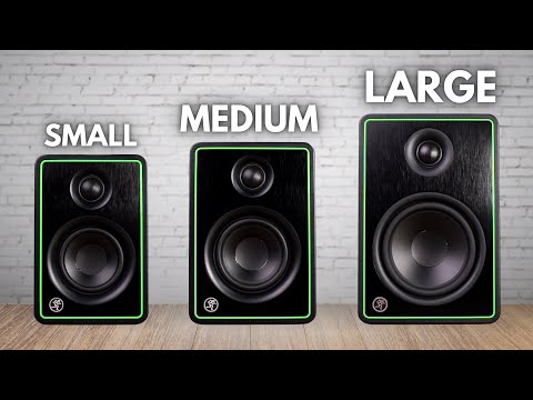 Видео: Какие студийные мониторы Mackie выбрать? | Сравнение Mackie CR3-XBT, CR4-XBT, CR5-XBT и CR8-XBT