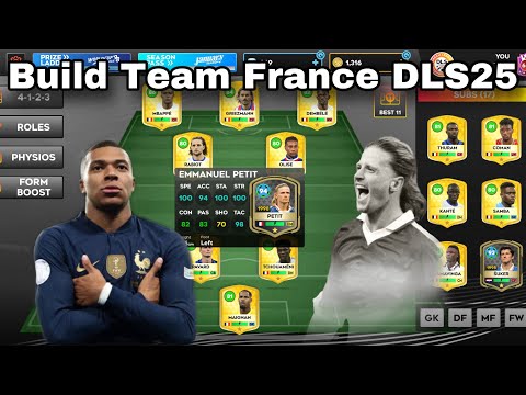 Видео: Сборочная команда Франции DLS25