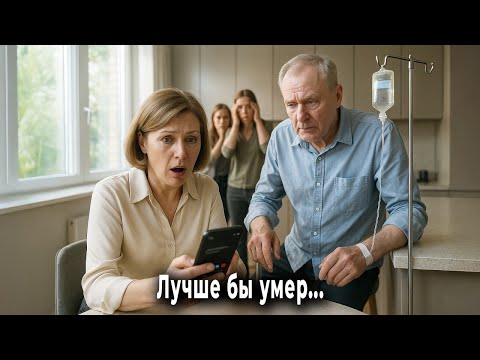 Видео: Врач сказал, что мужу Людмилы осталось жить месяц  Она взяла его телефон и поняла   он заслужил
