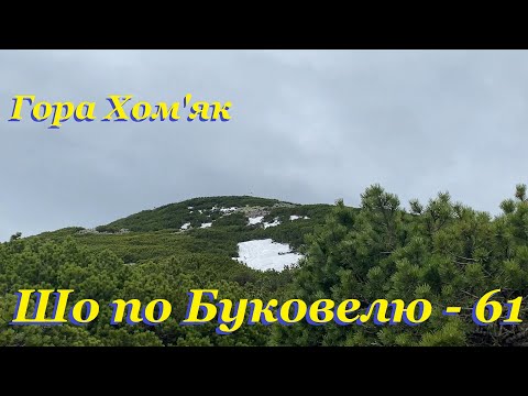 Видео: Маршрут на гору Хом'як. Що вдягнути в похід. Шо по Буковелю - 61 / Route Bukovel - mount Khomiak