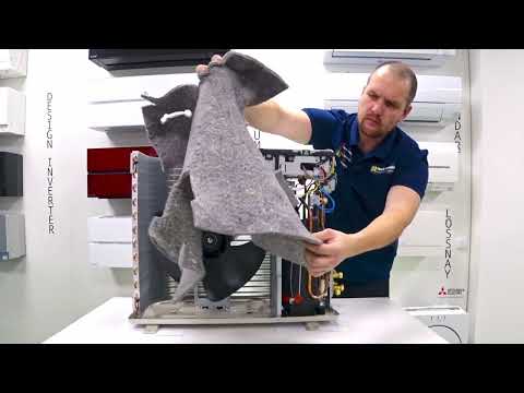 Видео: Наружный блок Mitsubishi Heavy SRK20ZSPR-S/SRC20ZSPR-S