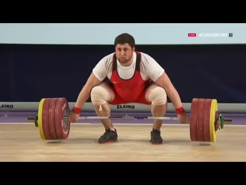 Видео: 2016 European Weightlifting Championships, Men +105 kg \ Тяжелая Атлетика