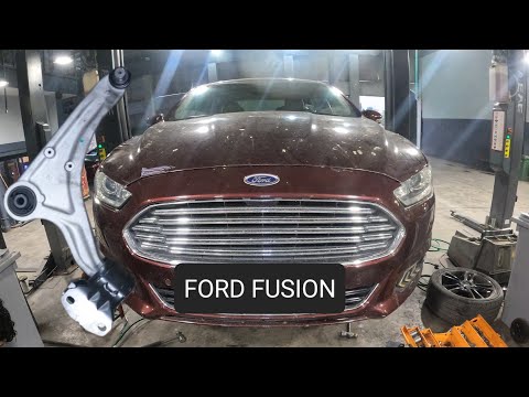 Видео: Замена рычага и шаровой опоры... ford fusion 2013 - 2018 #ходовая #подвеска