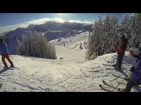Видео: Schladming Planai black piste 52  Шладминг Планай черная трасса 52