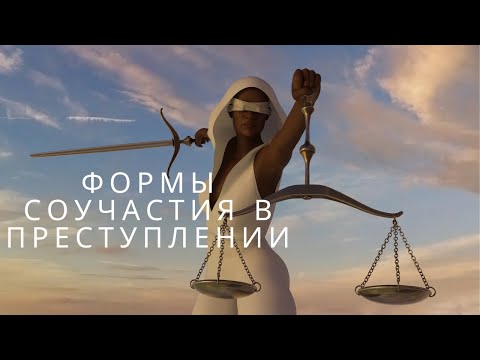Видео: формы соучастия в преступлении