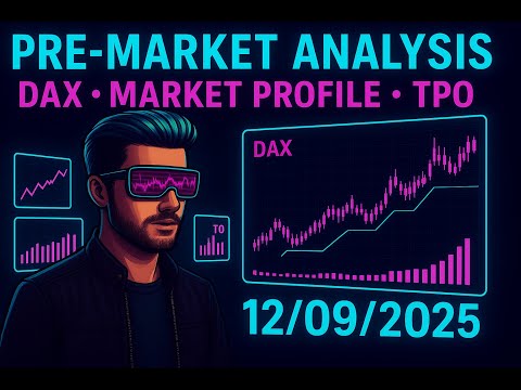 Видео: Куда торгуем 12/09/2025 Pre market DAX/GER40. Market profile. TPO