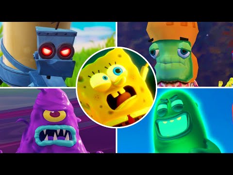 Видео: Игры про Губку Боба — Эволюция вражеских катсцен [2003-2025]