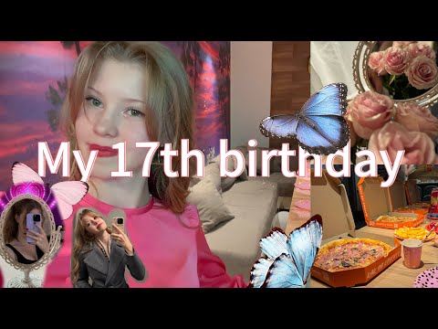 Видео: My 17th birthday| розовое др|