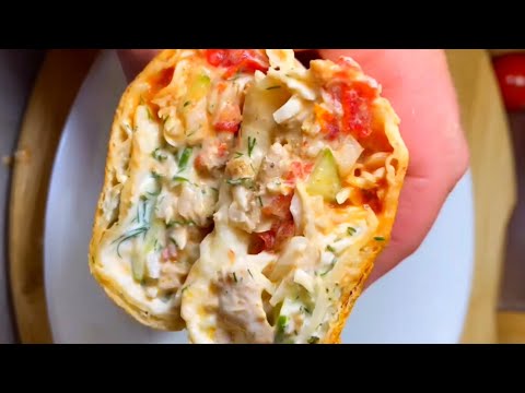 Видео: Невероятно ВКУСНАЯ ШАУРМА в Домашних УСЛОВИЯХ 🤤 Самая ВКУСНАЯ Шаурма 🤤 #вкуснаяшаурма #шаурма
