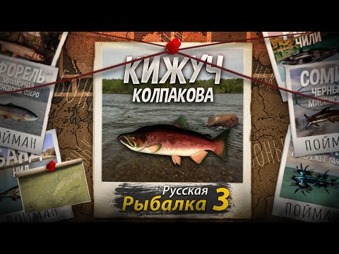Видео: "Мутант" Кижуч. Колпакова. Русская рыбалка 3.