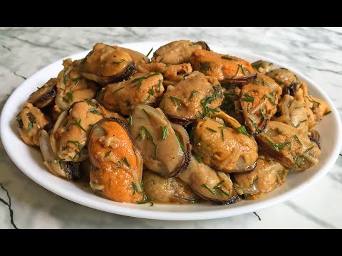 Видео: Быстрые Маринованные Мидии Супер Хит Закусок Сразу Сметут Со Стола!!! / Pickled Mussels