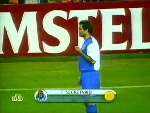 Видео: ЛЧ 2001-02 2гр этап Группа C 3 тур  Реал Порту  обзор НТВ