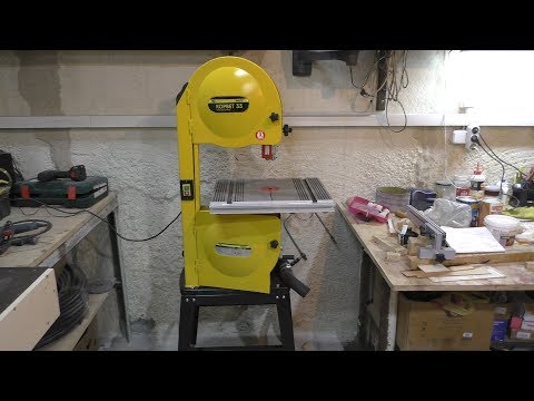 Видео: Корвет 33 обзор ленточной пилы
