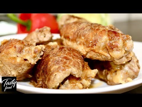 Видео: Говядина По-Гусарски! Мясные Рулетики на Праздник | Мясные Пальчики!