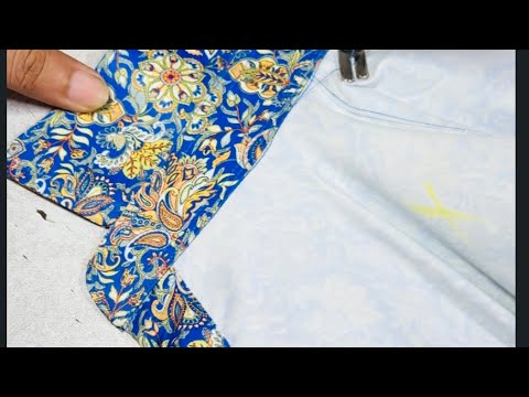 Видео: Техника шитья идеально подходит для рубашки и рукавов.