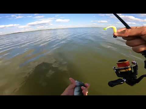 Видео: Рыбалка Астана Вячеславское водохранилище ультралайт