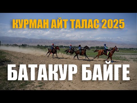 Видео: Курман айт 11.06.2025 Талас. Ат чабыш. Батакур