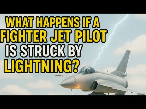 Видео: ЧТО ПРОИЗОЙДЕТ, ЕСЛИ В ЛЕТЧИКА РЕАКТИВНОГО ИСТРЕБИТЕЛЯ ПОПАДЕТ МОЛНИЯ?