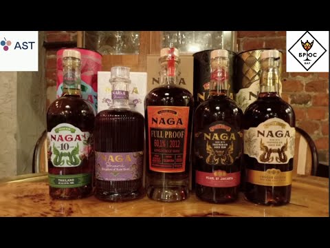 Видео: Naga Rum - ромы вдохновлённые Азией.Шикарная дегустация от AST в Брюс Бар#rumreviews #блогуральского