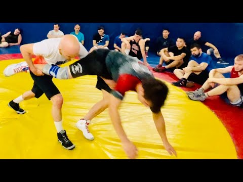 Видео: Проход рывком за пятку. Шамиль Османов