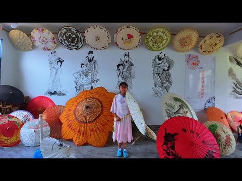 Видео: Нематериальное культурное наследие:В чем секрет мастерства масляно-бумажного зонта в Сянтане, Хунань