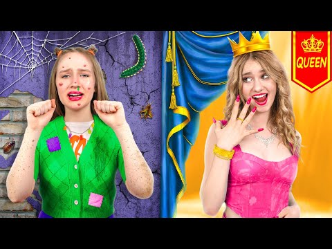 Видео: Королева Школы VS Ботанша На Выпускном || Популярная VS Непопулярная Девушка