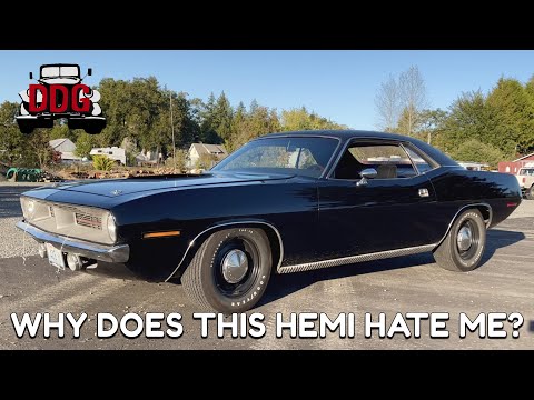 Видео: Почему этот Plymouth Hemi 'Cuda 1970 года не едет как надо? Тюнинг, ремонт бракованных деталей и ...