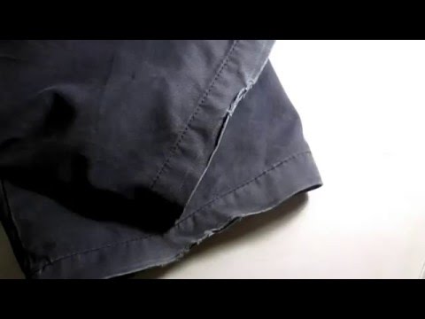 Видео: Ремонт одежды.Ремонт низа брюк,простой способ.