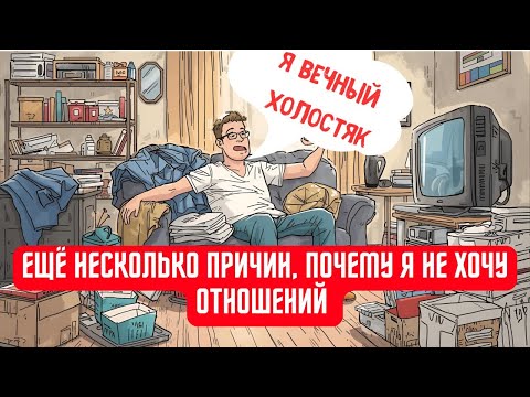 Видео: Ещё несколько причин, почему я не хочу отношений и остаюсь вечным холостяком!