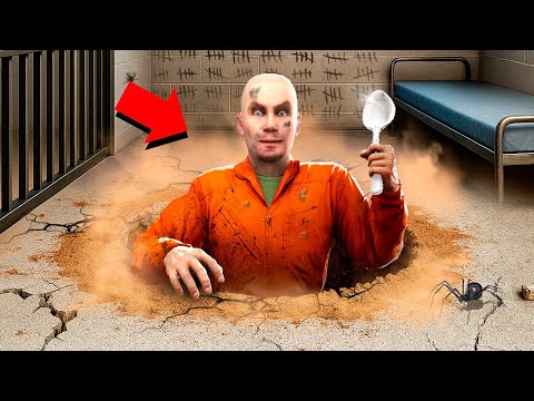 Видео: ВЫКОПАЛ СЕКРЕТНЫЙ ПРОХОД! ПОБЕГ ИЗ ТЮРЬМЫ