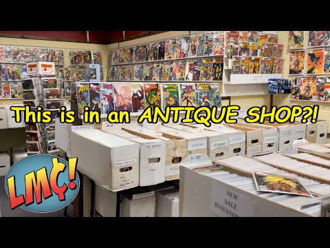 Видео: Охота за комиксами в антикварной лавке И в отличном магазине комиксов!