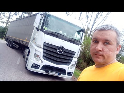 Видео: Обзор Mercedes Actros MP4 450л.с.