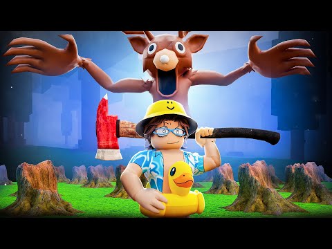 Видео: 😱 Вырубил ВЕСЬ ЛЕС и Выжил 1000 НОЧЕЙ В ЛЕСУ в 99 Nights in the Forest в Роблокс!