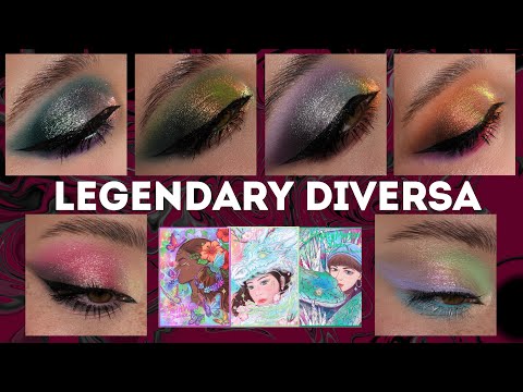 Видео: Обзор коллекции "Legendary Diversa" от Oden's Eye 🐉🐍🦋