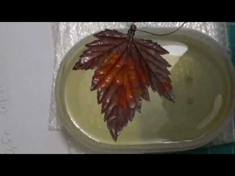 Видео: Создание химической патины "Серная печень" в домашних условиях.