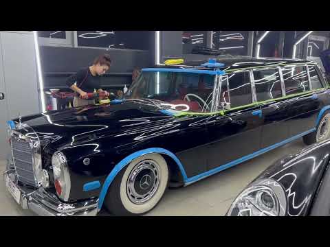 Видео: Mercedes W100 Pullman 600 - реставрация, ремонт коробки передач