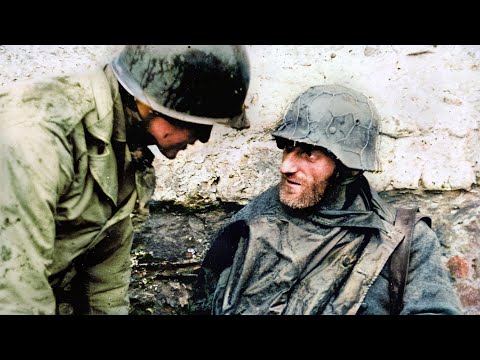 Видео: Уникальная кинохроника "мясорубки" в Хюртгенском лесу. Самое длинное сражение армии США (1944-1945)