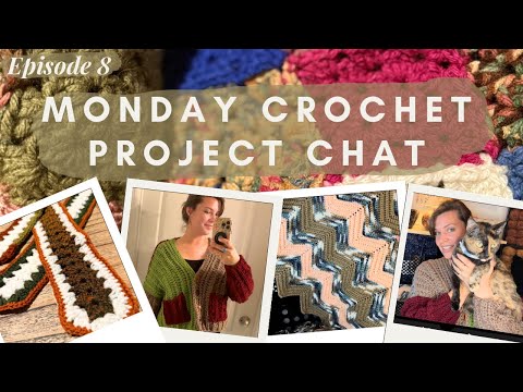 Видео: Понедельничный чат о вязании крючком | Планы на НЛО, незавершённые проекты и проекты, которые я н...