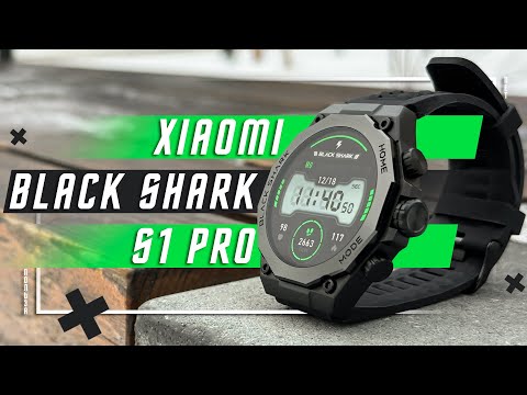 Видео: СМАРТ ЧАСЫ С ChatGPT🔥 УМНЫЕ ЧАСЫ XIAOMI BLACK SHARK S1 PRO БУДУЩЕЕ ЗДЕСЬ AMOLED 60 Гц IP68