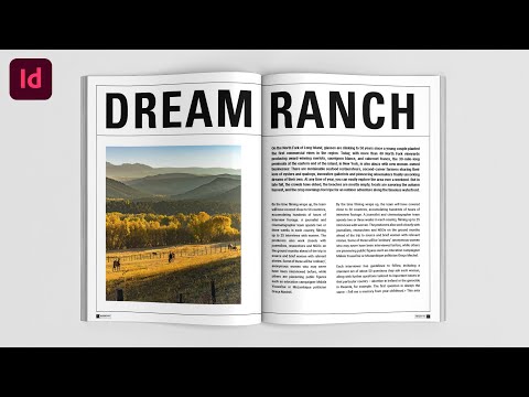 Видео: ВЕРСТКА В INDESIGN #7