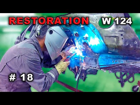 Видео: Реставрация Mercedes-Benz 124 седан (#18) Главное в мелочах Restoration car
