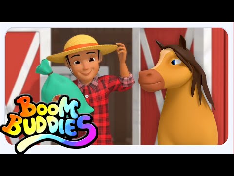 Видео: Boom Buddies - Фермерът в Дел Dell  |  Песнички и анимации за малки
